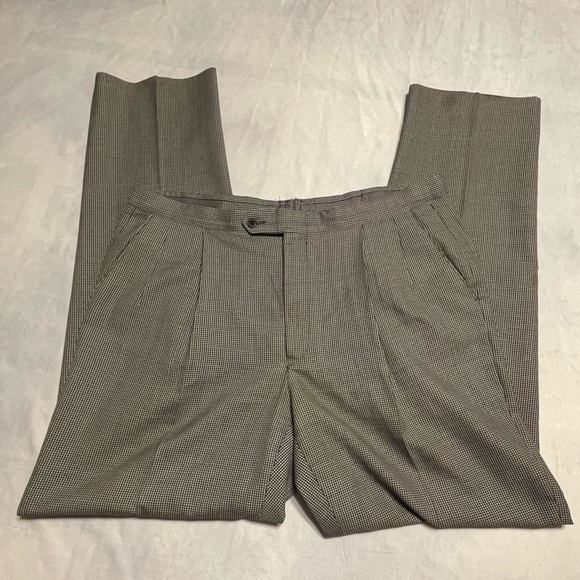 SANSABELT Other - SANSABELT ltd men’s houndstooth dress pants waist 36 length 34